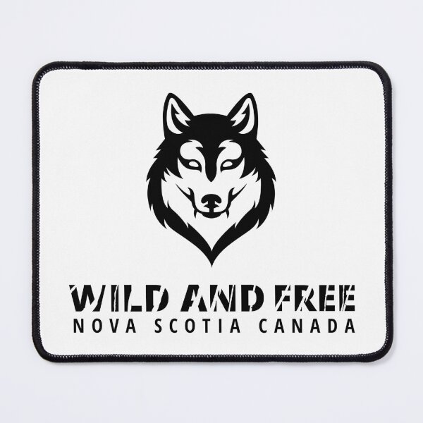 Item preview, GOWILD Life Wild & Free Wolf black designed and sold by GOWILDstyle.