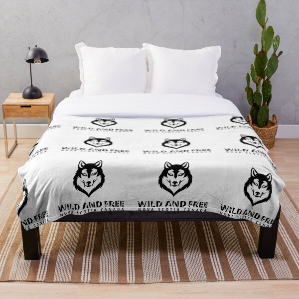 Artikelvorschau, GOWILD Life Wild & Free Wolf black entworfen und verkauft von GOWILDstyle.