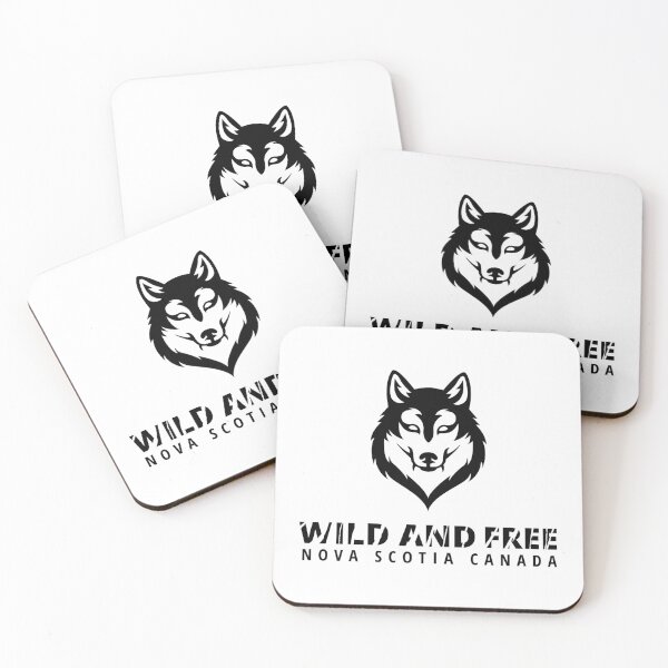 Artikelvorschau, GOWILD Life Wild & Free Wolf black entworfen und verkauft von GOWILDstyle.