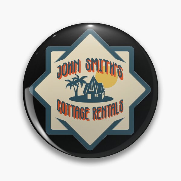Item preview, John Smith's Cottage Rentals Sticker designed and sold by Farage Art.