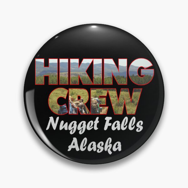 Item preview, Hiking Crew Nugget Falls Trail Tongass National Forest Juneau Alaska designed and sold by Sonatablue.