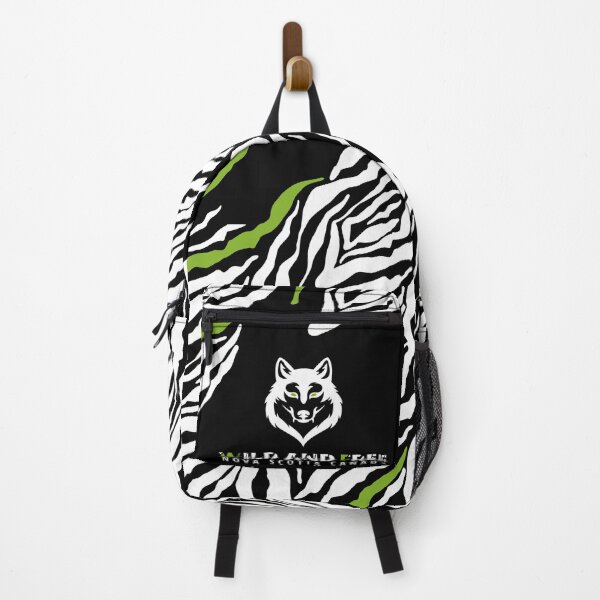 Item preview, GOWILD-Seamless Zebra-Wulf Design - black designed and sold by GOWILDstyle.
