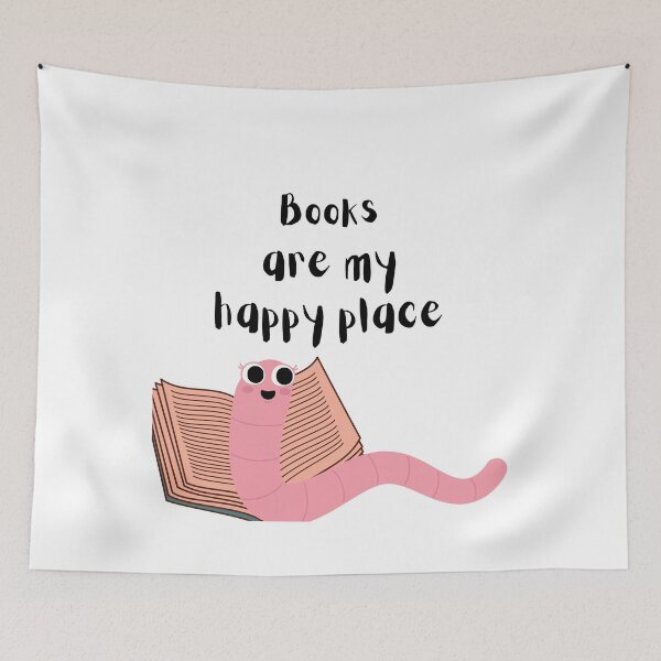 Item preview, Bookworms happy place designed and sold by Bexter97.