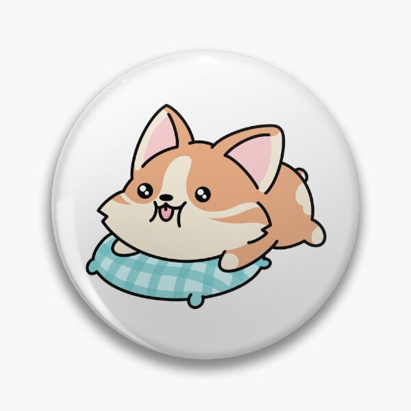 Item preview, Corgi on a Pillow designed and sold by PeelofALifeTime.