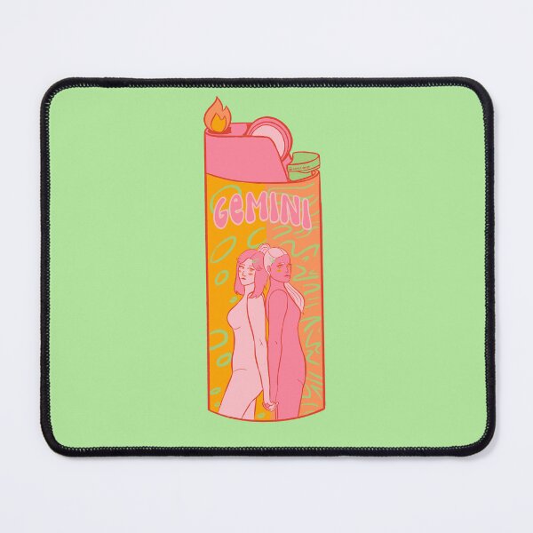 Item preview, Femme Astrology Lighter - Gemini Zodiac Sign designed and sold by sophkf-designs.