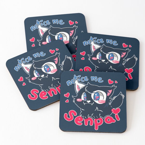 Item preview, Notice me SENPAI, meow designed and sold by Beakka.