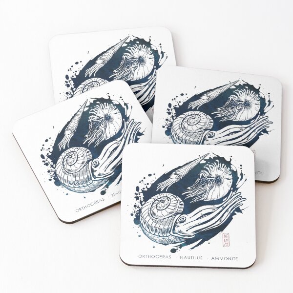 Item preview, Cephalopoda on ink designed and sold by xVelozeex.