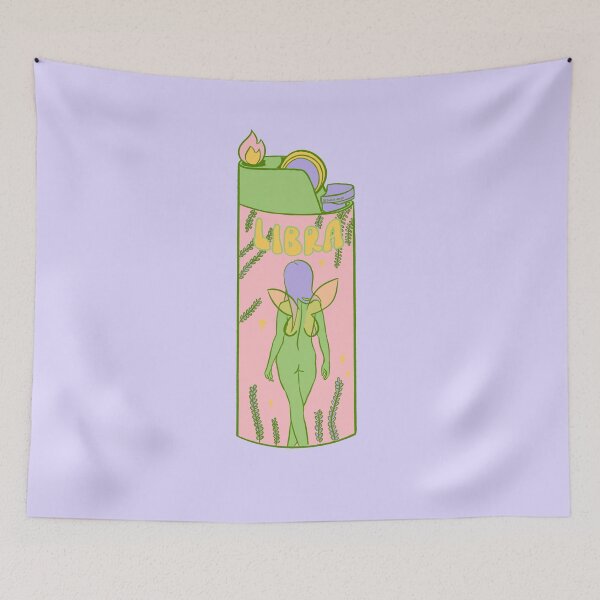 Item preview, Femme Astrology Lighter - Libra Zodiac Sign designed and sold by sophkf-designs.