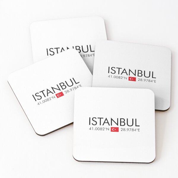 Item preview, Turkey - Istanbul City Coordinates designed and sold by n0madd.