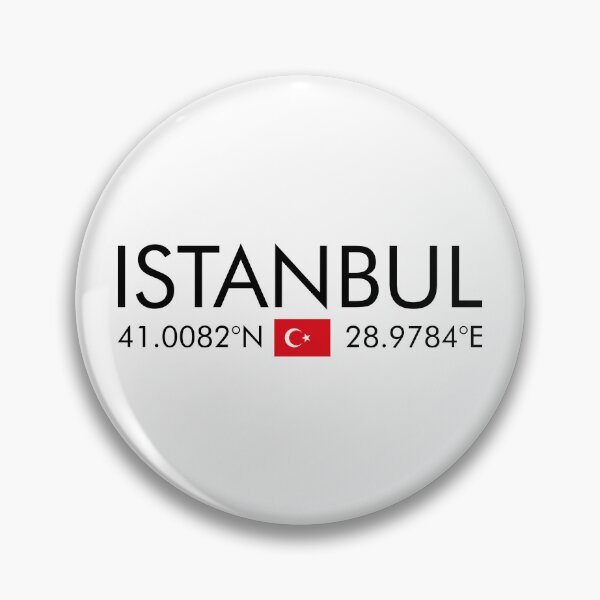 Item preview, Turkey - Istanbul City Coordinates designed and sold by n0madd.