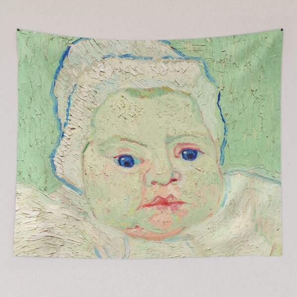 Item preview, Roulin's Baby (1888) by Vincent Van Gogh. The Baby Marcelle Roulin designed and sold by amrmab.