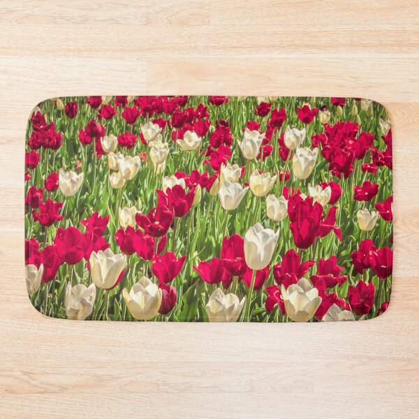 Item preview, Red and White Tulips in Bloom designed and sold by Steven Jodoin.