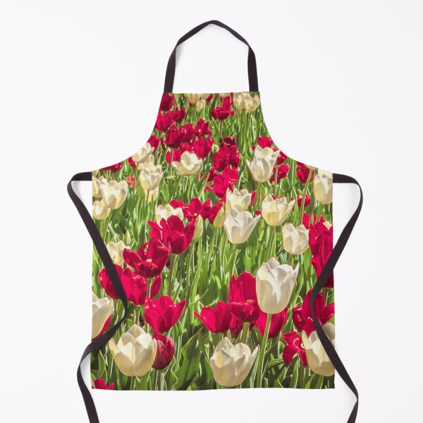 Item preview, Red and White Tulips in Bloom designed and sold by Steven Jodoin.