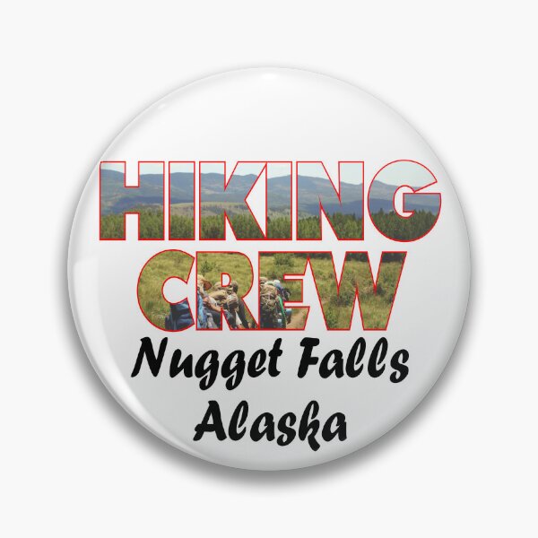 Item preview, Hiking Crew Of Nugget Falls Trail Tongass National Forest Juneau Alaska designed and sold by Sonatablue.