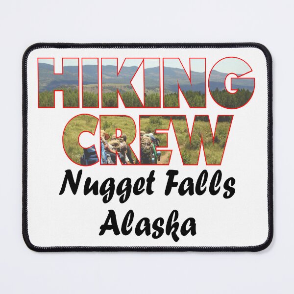 Item preview, Hiking Crew Of Nugget Falls Trail Tongass National Forest Juneau Alaska designed and sold by Sonatablue.