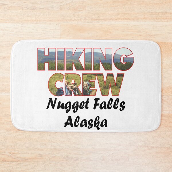 Item preview, Hiking Crew Of Nugget Falls Trail Tongass National Forest Juneau Alaska designed and sold by Sonatablue.