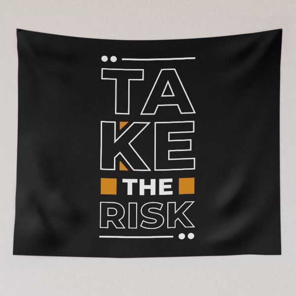 Item preview, Take The Risk - Young Entrepreneur Inspirational Quote designed and sold by Optix.