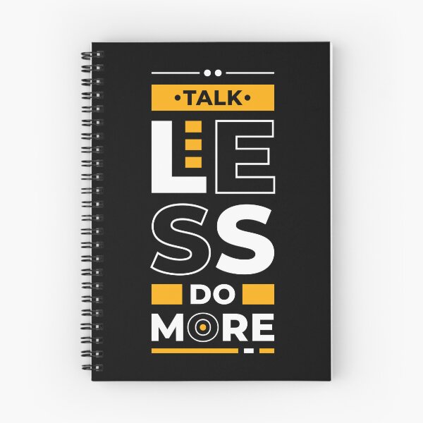 Item preview, Talk Less Do More - Young Entrepreneur Inspirational Quote designed and sold by Optix.