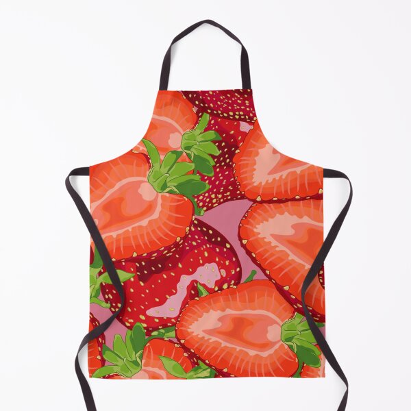 Item preview, Strawberries Print designed and sold by DreamFruit11.