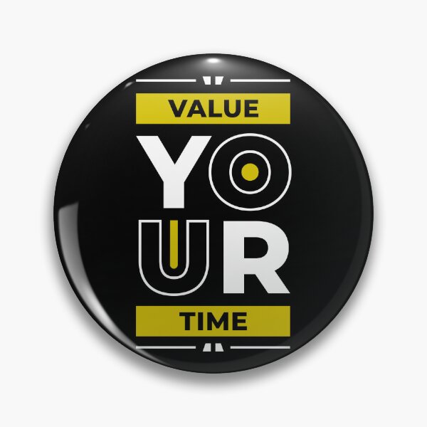 Item preview, Value Your Time - Young Entrepreneur Inspirational Quote designed and sold by Optix.