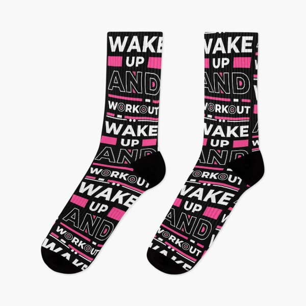 Item preview, Wake Up And Work Out - Active Life Inspirational Quote designed and sold by Optix.