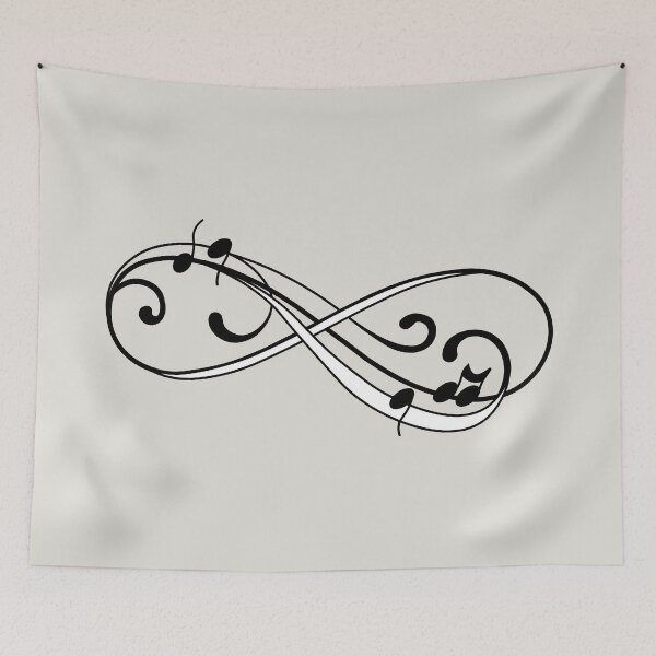 Item preview, Infinity symbol music forever designed and sold by mixtape80.