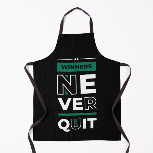 Item preview, Winners Never Quit - Entrepreneur Inspirational Quote designed and sold by Optix.