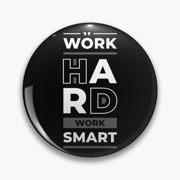 Item preview, Work Hard Work Smart - Young Entrepreneur Inspirational Quote designed and sold by Optix.