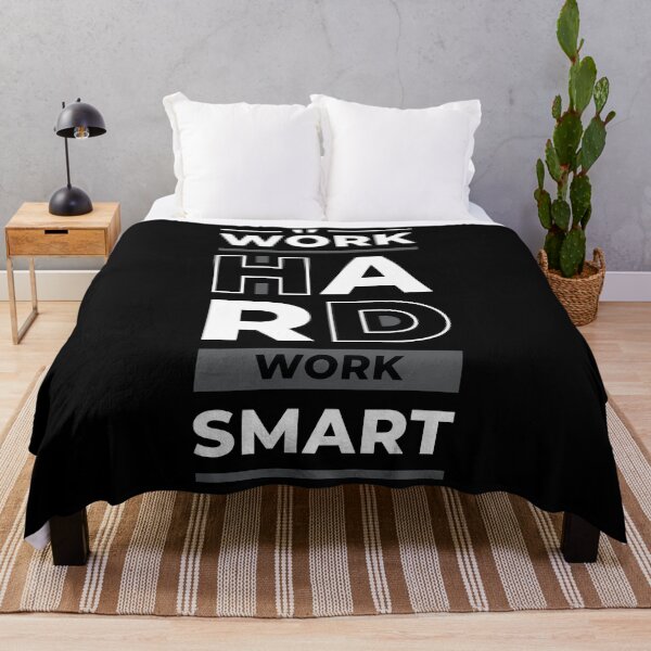 Item preview, Work Hard Work Smart - Young Entrepreneur Inspirational Quote designed and sold by Optix.