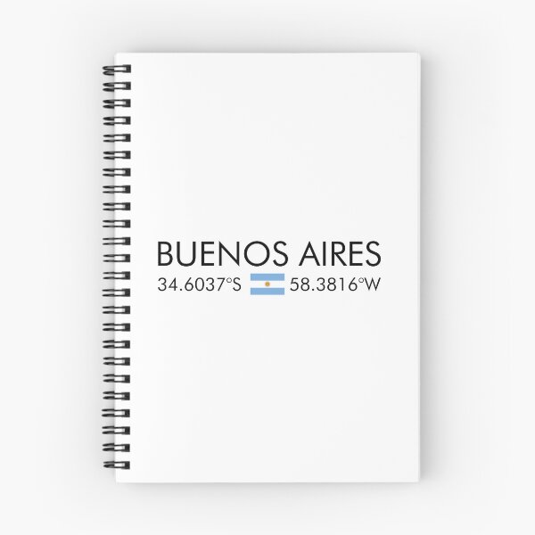 Item preview, Argentina - Buenos Aires City Coordinates designed and sold by n0madd.