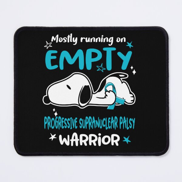 Item preview, Mostly Running on Empty Progressive Supranuclear Palsy Warrior designed and sold by Wlsnpeggy.