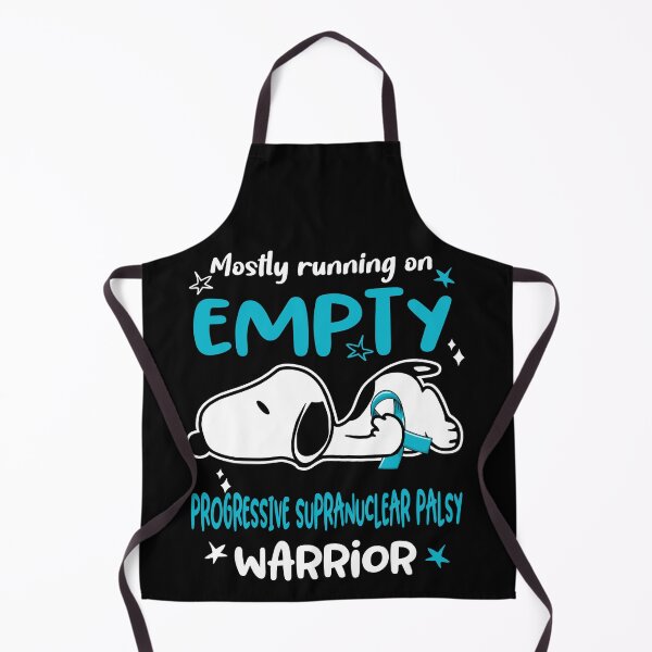 Item preview, Mostly Running on Empty Progressive Supranuclear Palsy Warrior designed and sold by Wlsnpeggy.
