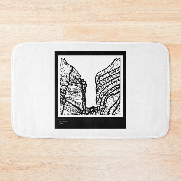 Item preview, Landscape - linear illustration - Purmamarca Black- Argentina designed and sold by SofisGarden.