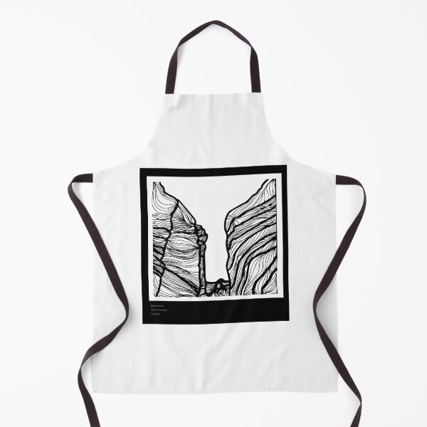 Item preview, Landscape - linear illustration - Purmamarca Black- Argentina designed and sold by SofisGarden.