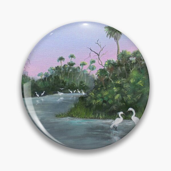 Item preview, Florida Egrets designed and sold by galina-art.