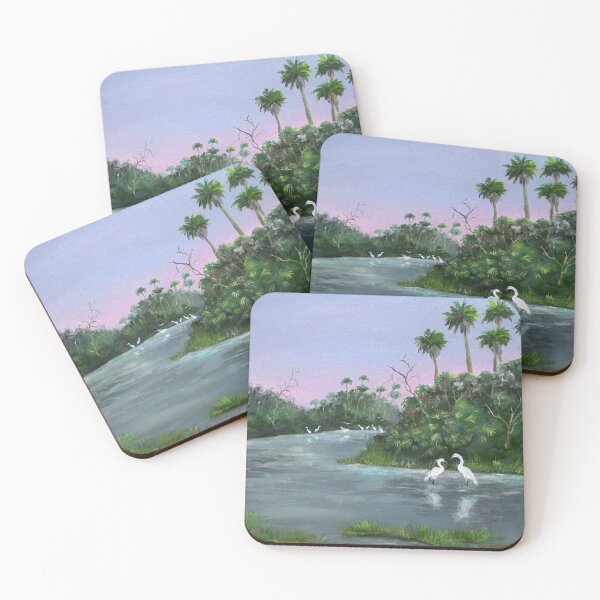 Item preview, Florida Egrets designed and sold by galina-art.