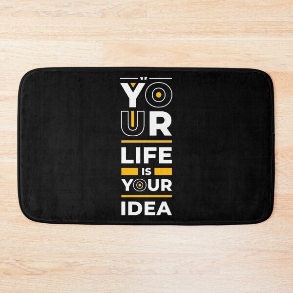 Item preview, Your Life Is Your Idea - Young Entrepreneur Inspirational Quote designed and sold by Optix.