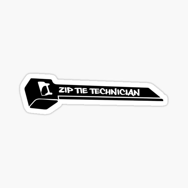 Item preview, Zip Tie Technician designed and sold by csdesignco.