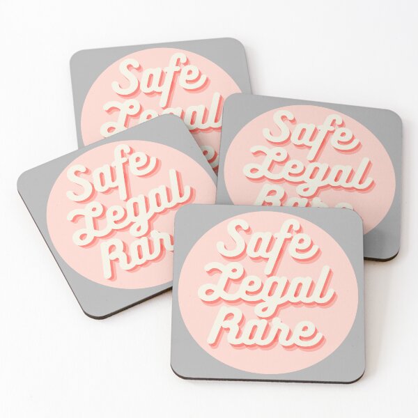 Item preview, Safe Legal and Rare Pro-Choice in Pink designed and sold by Pink Ribbon.