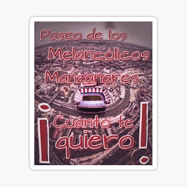Item preview, Vicente Calderón designed and sold by AtletiDesigns.