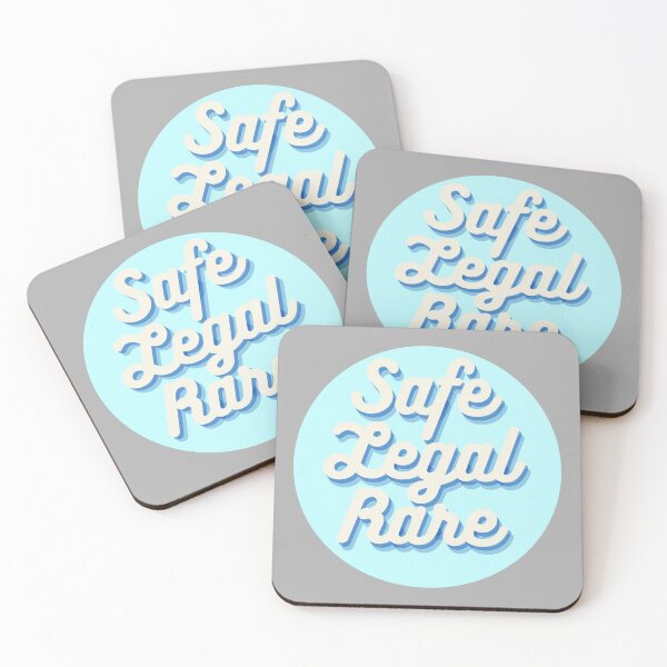 Item preview, Safe Legal and Rare Pro-Choice in Blue designed and sold by Pink Ribbon.