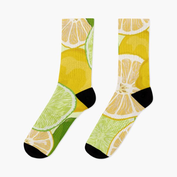 Aperçu de l'œuvre Imprimé citrons et citrons verts créée et vendue par DreamFruit11.