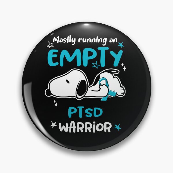 Item preview, Mostly Running on Empty PTSD Warrior designed and sold by Wlsnpeggy.