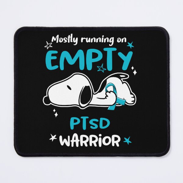 Item preview, Mostly Running on Empty PTSD Warrior designed and sold by Wlsnpeggy.