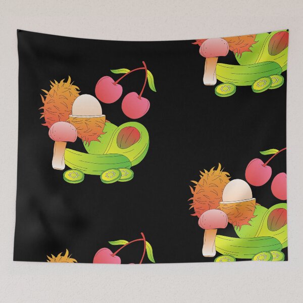 Item preview, Fruits, veggies, cherries and avocado designed and sold by Yakisha Gates.