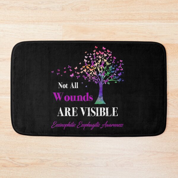 Item preview, Not All Wounds Are Visible Eosinophilic Esophagitis Awareness designed and sold by Hatjar.