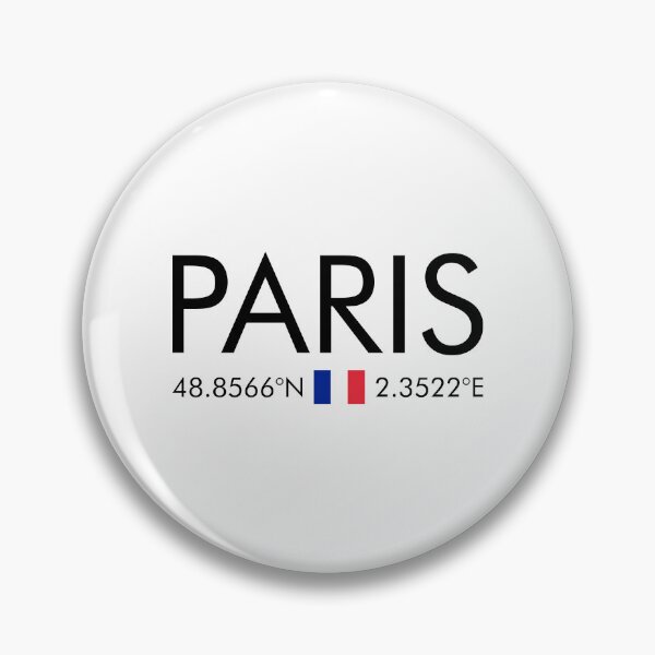 Item preview, France - Paris City Coordinates designed and sold by n0madd.