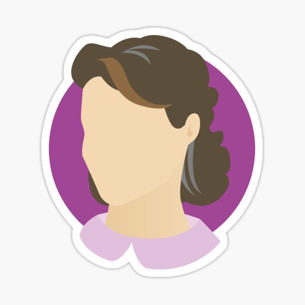 She Lives in Your House Sticker
