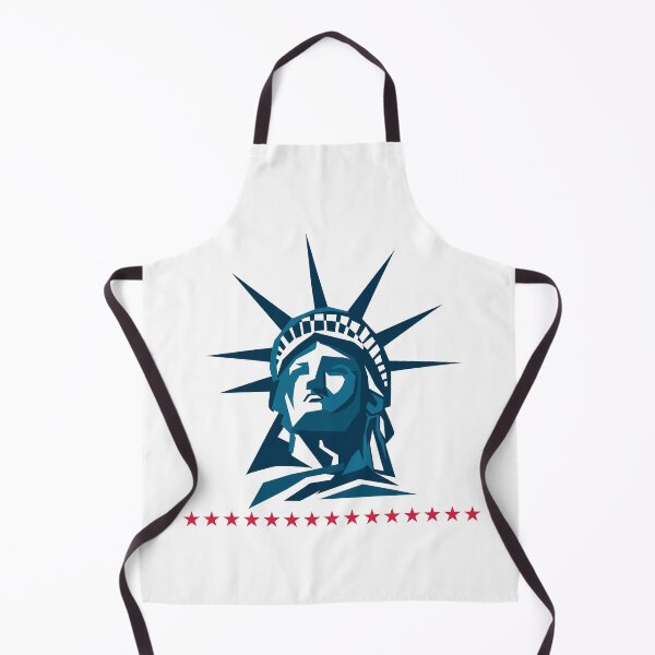 Item preview, USA American Flag and Statue of Liberty  designed and sold by Micosmile.