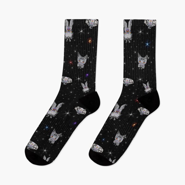 Item preview, Rainbow Galaxy Animal Pattern designed and sold by ART AGAINST SOCIETY by Cali Vasaturo.
